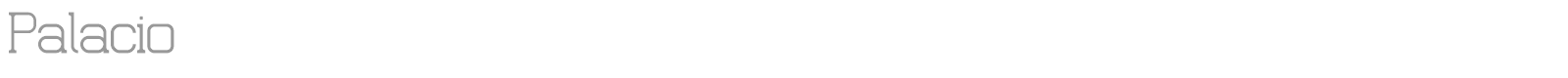 Palacio Light font preview